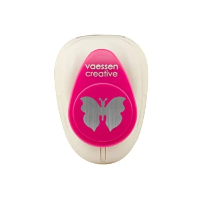 Image of Vaessen Creative Craft Paper Punch Butterfly 1,7 x 2,1 cm Circle Cutter for Crafting and Card Making