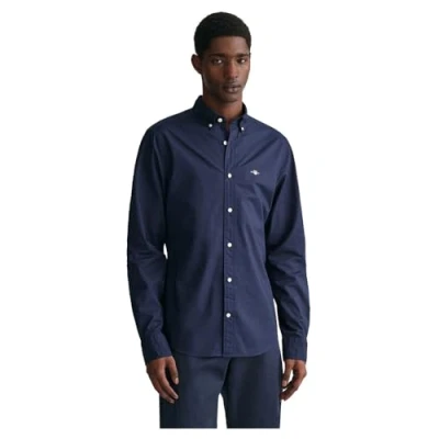 Image of GANT Shirt Shirt, Men&#039;s, Size: XL, Marine