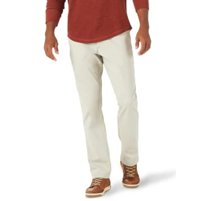 Image of Lee Men&#039;s Performance Series Extreme Comfort Relaxed Pantperformance Casual Pants, Dove, 33W x 32L
