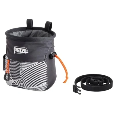 Image of PETZL Sakapoche Chalk Bag Black Dazzle