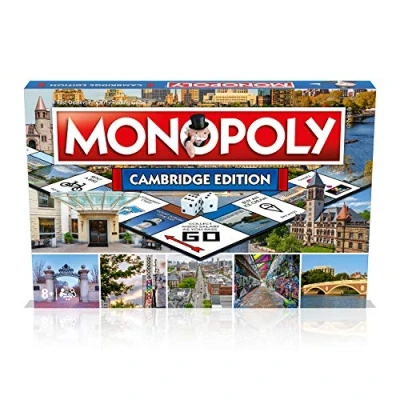 Image of Top Trumps Monopoly Cambridge Edition Family Board Game 2 6 Players