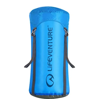 Image of Lifeventure Ultralight Compression Stuff Sack 10 Litre Ideal Sleeping Bag Storage, Organiser, Water Resistant For Camping Hiking Backpacking