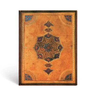 Image of Carnet souple PAPERBLANKS Ligné Ultra 180x230mm Flexis série Safavide 176 pages: Lined (Arabic Artistry)