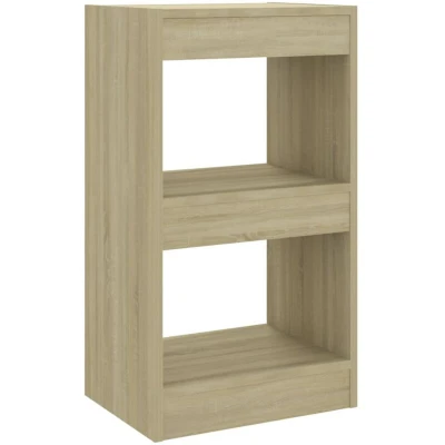 Image of vidaXL Book Cabinet/Room Divider Sonoma Oak 40x30x72 cm