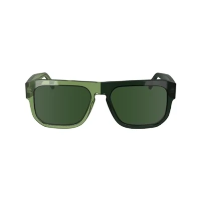 Image of Sunglasses Calvin klein Ckj24607s col. 305 Uomo Squadrata Verde