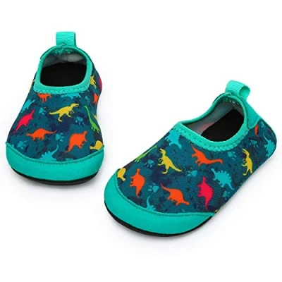 Image of Yorgou Baby Boys Girls Water Shoes Toddler Beach Barefoot Aqua Socks Non Slip for Pool