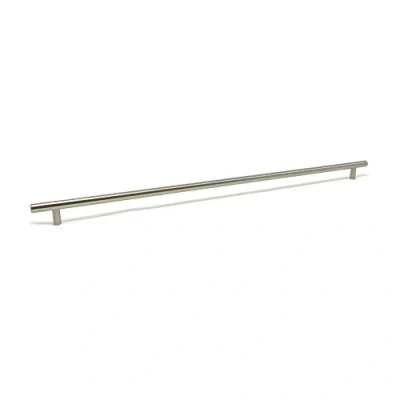 Image of 515mm Brushed Nickel Bar Handle for Kitchen Cabinets Bedroom Bathroom Furniture Cupboards Various Sizes