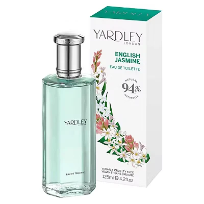 Image of Yardley London English Jasmine Eau de Toilette 125ml Perfume for Women, Gifting