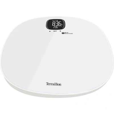 Image of TERRAILLON Wi Fi Smart Scale Weight and BMI Calculation, 4 Sensors MyHealth Mobile App Up to 8 Users Master Form Model