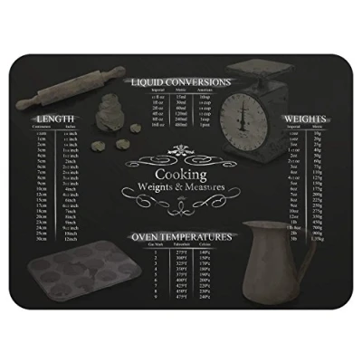 Image of Weights And Measures Chalk Glass Board Medium (Cl) 40X30Cm
