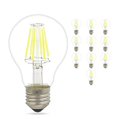Image of Energy Saving Light Bulbs,G45 E27 Mini Globe LED Filament Bulb, Daylight White 6000K,4W=35W,Non Dimmable, 360 Degree Beam Angle, Edison Screw 1 pcs