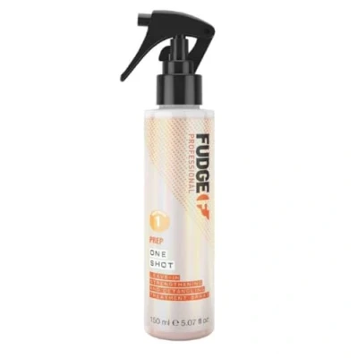 Image of Fudge Professional One Shot Leave in Conditioner, Strengthens Dry, Damaged or Coloured Hair with Nourishing Proteins, 150 ml