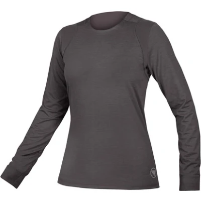 Image of Endura Womens Singletrack Long sleeved top, Women&#039;s, Size: XXL, Grey