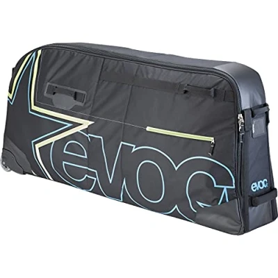 Image of Evoc BMX Travel Bag, Bike Bag for BMX&#039;s (Size: 320l, 20&quot; BMX, Easy Running Replaceable Skate Rollers, Separate Wheel Compartment), Black, 130 x 27 60 cm, 4101 101