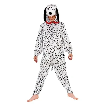 Image of Kids Animal Dalmation Fancy Dress Costume Large (7 8 Years)