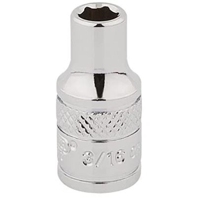 Image of Draper HI TORQ� 6 Point Socket, 1/4&quot; Sq. Dr., 3/16&quot;