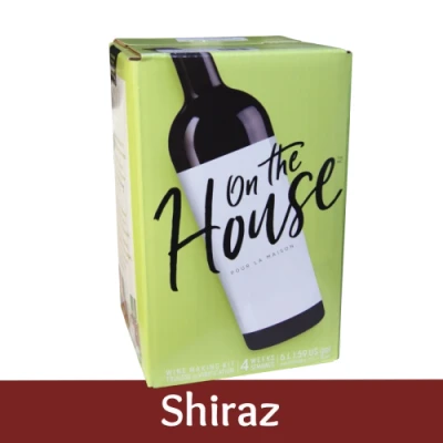 Image of On The House 30 Bottle Wine Ingredient Kit Shiraz
