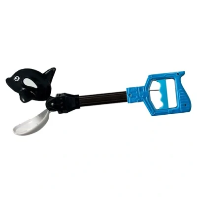 Image of Pincher Pals Orca from Deluxebase. Jumbo Sized Hand Grabber Toy for Kids. Fun claw toys that make fantastic animal gifts!