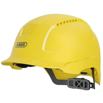 Image of ABUS Mechanical Scator Vented Safety Helmet Yellow