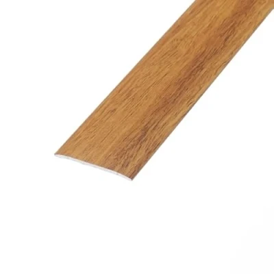 Image of eXtreme Self Adhesive Flat Threshold Strip 3ft Stick Down Transition for Laminate, Tile, Wood, and Lino Flooring Waterproof, Dirt Resistant, Sturdy Door Bar Burnt Ash