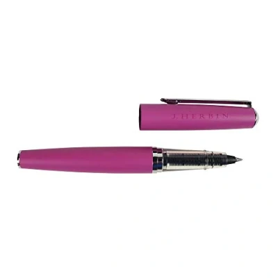 Image of Herbin 21666T Metal cartridge roller pen, Pink
