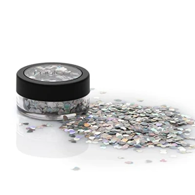 Image of Mylee All That Glitters [Romantic] 101 Glitter Colour Choices DIY Nail Decoration, Holographic Dust Powder Ideal for Art &amp; Crafts