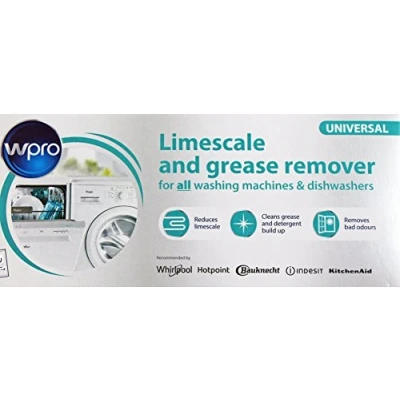 Image of New Limescale &amp; Detergent Remover for All Dishwashers and Washing Machines Genuine Indesit Hotpoint Professional Collection,3 sachets of 50g (3 Months Supply)