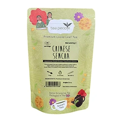 Image of Tea People Chinese Sencha 60g Loose in Retail pack