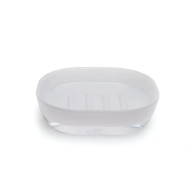 Image of Excelsa Soap Dish, Polystyrol, White, 15.7 x 11 4 cm