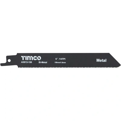 Image of 3x TIMCO Reciprocating Saw Blades Metal Cutting Bimetal S922Bf A3013150 Pack 5