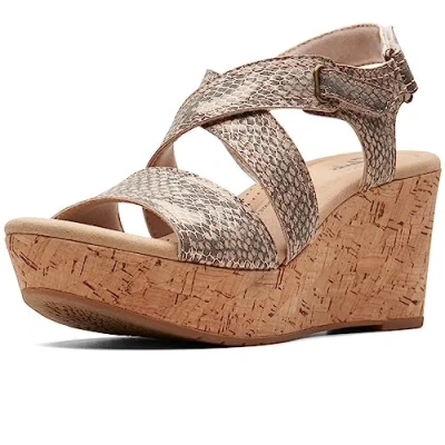 Image of Clarks Women&#039;s Rose Way Sandal, 5 UK