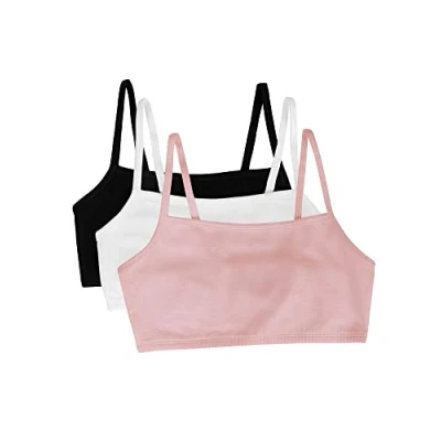 Image of Fruit of The Loom Women&#039;s Cotton Pullover Sport Bra