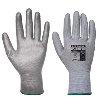 Image of Portwest Vending PU Palm Glove Grey Large