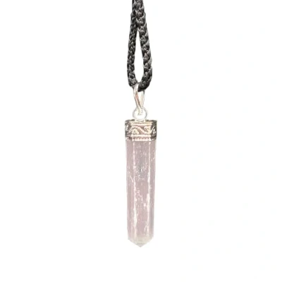 Image of VIE Pencil Pendant, 25 30mm (Selenite)