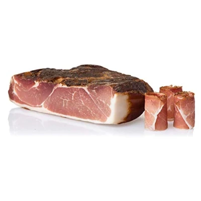 Image of Speck Slightly Smoked Italian Half 1 kg Food Salumi Pasini ®