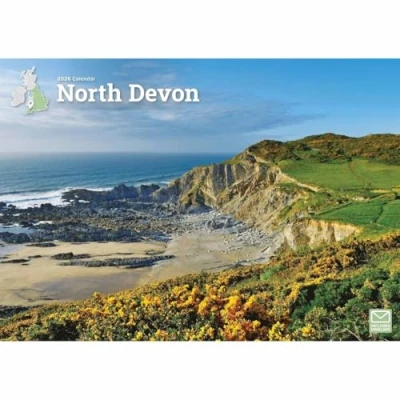 Image of Carousel Worldwide, North Devon 2026 A4 Wall Calendar