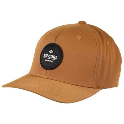 Image of Rip Curl Men&#039;s Routine Flexfit Trucker Hat, Terracotta 243, One Size
