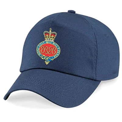 Image of Grenadier Guards Insignia Embroidered Baseball Cap British Army Military Embroidery (Navy)