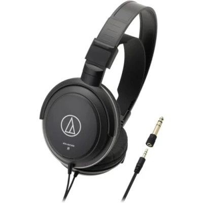 Image of Audio Technica AVC200 Closed back Dynamic Headphones Black