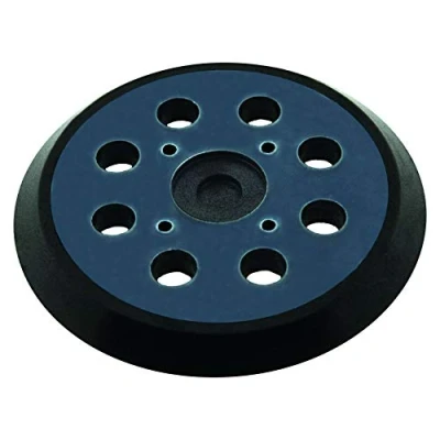 Image of 1 x SabreCut OSSCS001 125mm Medium 8 Hole Random Orbital Sander Hook &amp; Loop Backing Pad Compatible with Milwaukee M18 BOS125