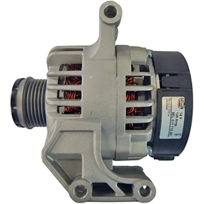 Image of 13222936, 13256931, 6204259, 6204282 Generator HELLA 8EL 011 712 381 14V 120A 54mm VAUXHALL: Corsa Mk3, Meriva Mk2