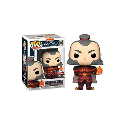 Image of Funko POP! Animation: Avata R Admiral Zhao With Fireball Glow In the Dark Avatar: Last Airbender Collectable Vinyl Figure Gift Idea Official Merchandise Toys for Kids &amp; Adults
