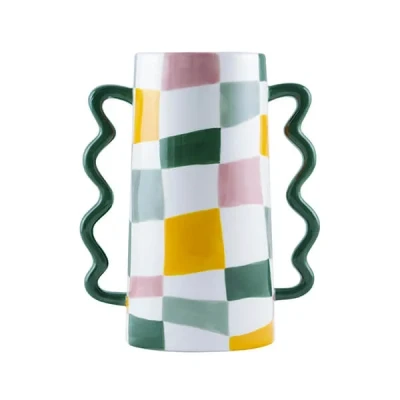 Image of Que Rico Crazy Squares Rodrigo Vase
