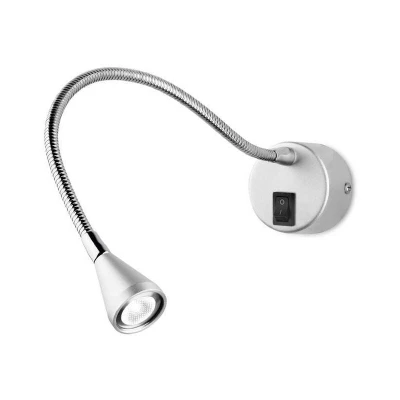 Image of LEDS C4 Book LED 1 Light Indoor Adjustable Wall Reading Chrome