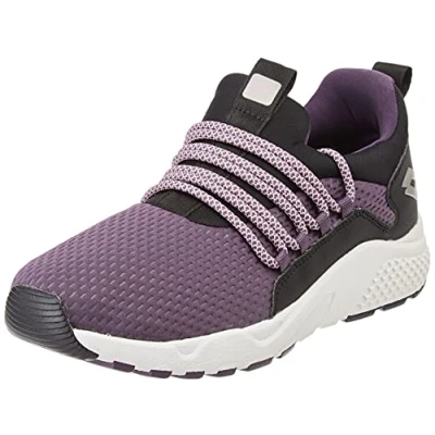 Image of Lotto Women&#039;s Breeze Rise W Oxford Flat, Viola e Grigio, 8 UK