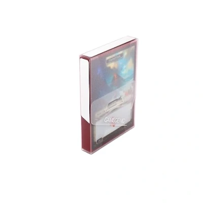 Image of Gamegenic Cube Pocket 15+ Deck Box Slim Card Holder for Drafting and Protection, Modular System Perfect TCGs, LCGs, Board Games RPGs, Clear Color, Made