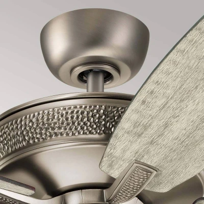 Image of Monarch II 132cm Ceiling Fan Burnished Antique Pewter, Remote Control