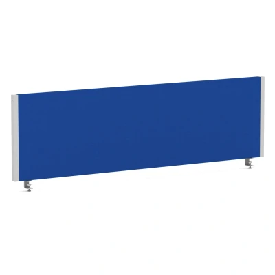 Image of Impulse/Evolve Plus Bench Screen 1400 Bespoke Stevia Blue Silver Frame