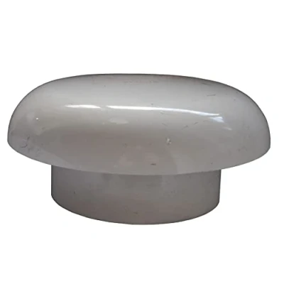 Image of Solvent Soil Pipe Mushroom Vent Cowl White Pack of 2