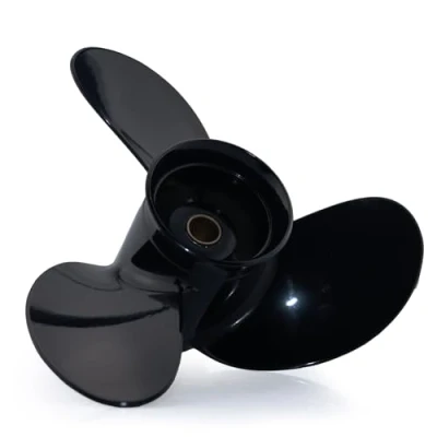 Image of Captain Propeller 8.5x7.5 Fit Tohatsu Outboard Engine 8hp 9.8hp MFS8/9.8 NSF8/9.8 12 Tooth Spline 3B2B64515 1